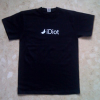 tshirt idiot